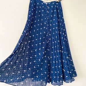 & Other Stories Pleated Midi Skirt